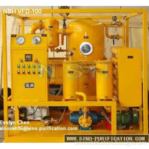Vacuum Transformer Oil Filtration - double-stage